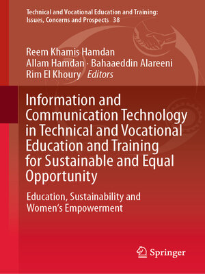 cover image of Information and Communication Technology in Technical and Vocational Education and Training for Sustainable and Equal Opportunity